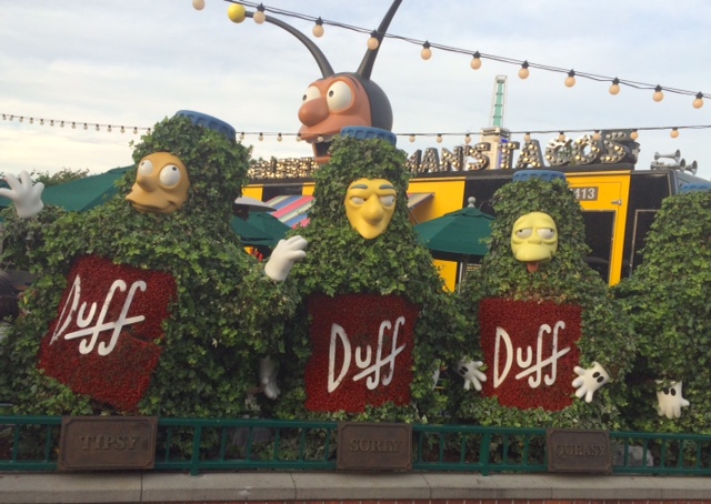 The Simpsons Universal Studios Parks Lady Duff Beer Bottle Insulator  Zippered Koozie – Hedgehogs Corner